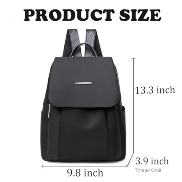 Small Travel Backpack Purse Lightweight Nylon Daypack with Multiple Pockets main image 5